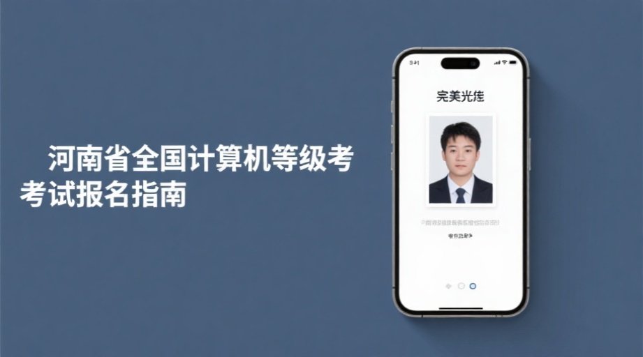 2026河南计算机考试报名攻略：照片上传一次过的秘诀相关示意图1