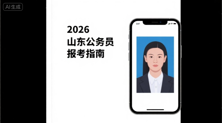 2026山东公务员照片审核必过！报名全流程+证件照制作攻略相关示意图1