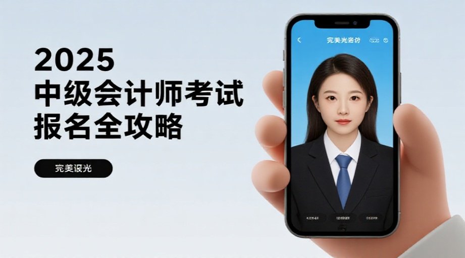2026中级会计师报名照片总被拒？手把手教你一次过审相关示意图1