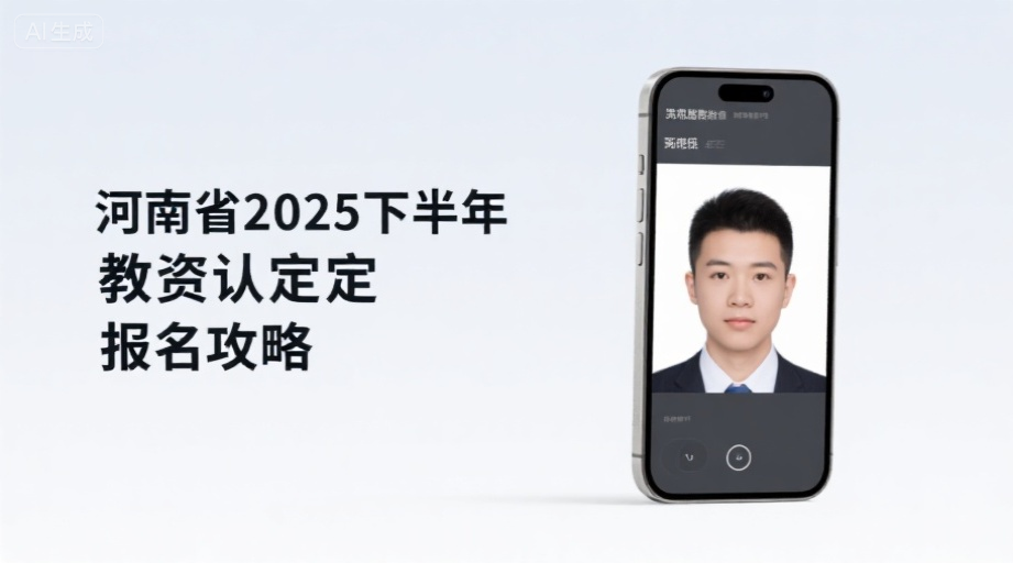 2026河南教资认定照片总被拒？手把手教你快速过审相关示意图1