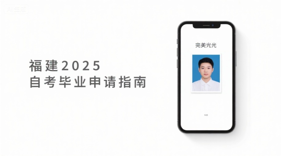 2026福建自考毕业申请必看！照片上传一次通过技巧（2）相关示意图1