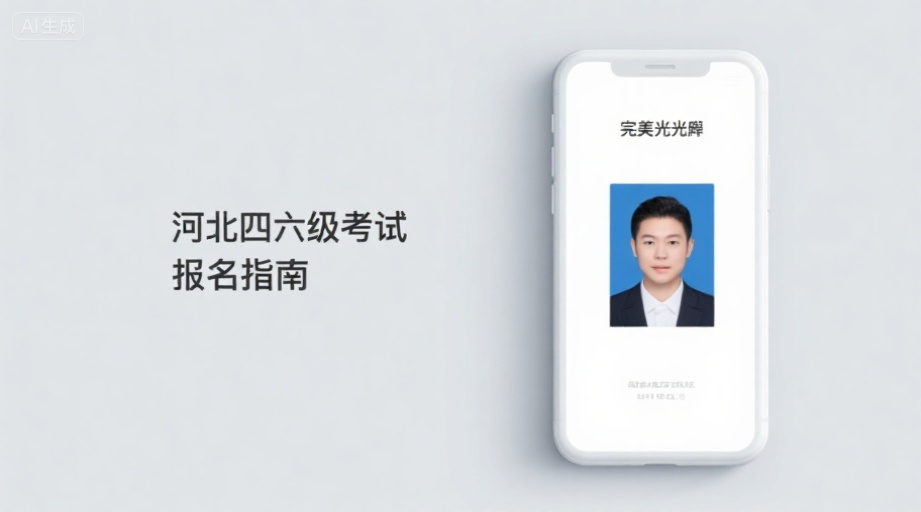 2026河北四六级报名照这样做秒过审！附全流程攻略相关示意图1