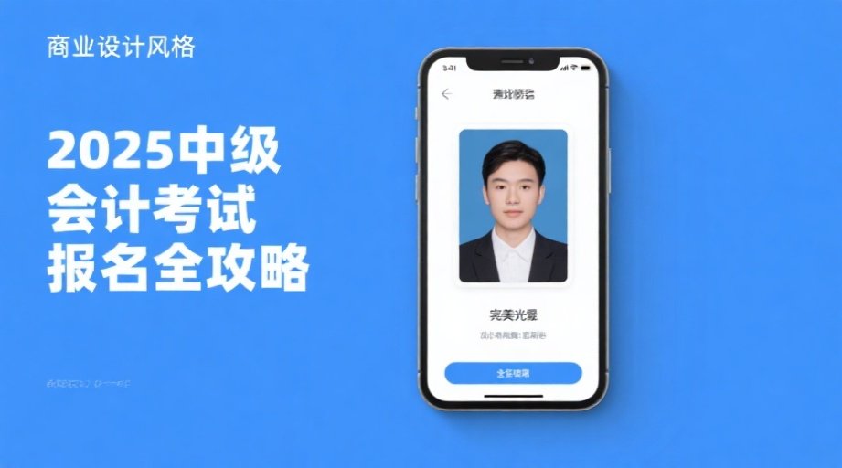 2026中级会计报名照上传总失败？一招教你秒过审（附全流程图解）相关示意图1