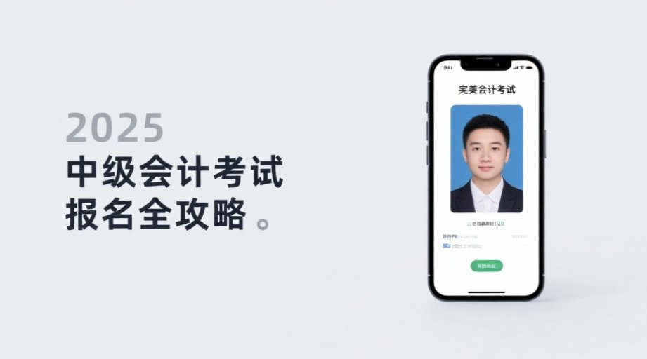 2026中级会计报名照上传必看！手把手教你避开审核雷区相关示意图1