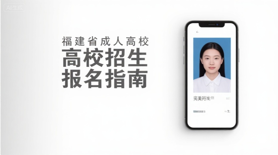 2026福建成考报名照上传必看！红白蓝底尺寸全解析相关示意图1