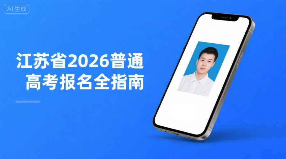 2026江苏高考报名照上传失败？这篇攻略教你一次过审相关示意图1