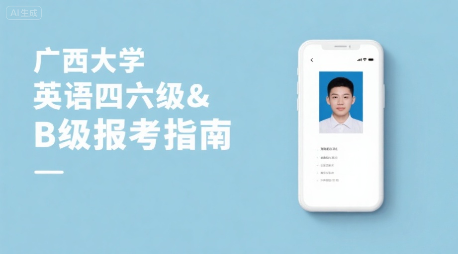 2026广西英语四六级报名照上传总失败？一招解决所有照片问题！相关示意图1