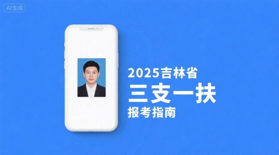 2026吉林三支一扶报名照片上传必看！一键解决审核不通过难题相关示意图1