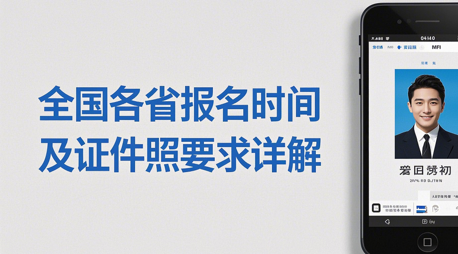 2026注册安全工程师考试报名全攻略：报名时间+证件照制作教程相关示意图1