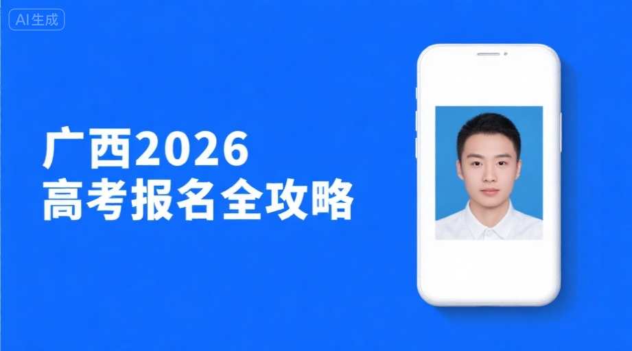 广西2026高考报名照上传总失败？一招解决审核问题！相关示意图1