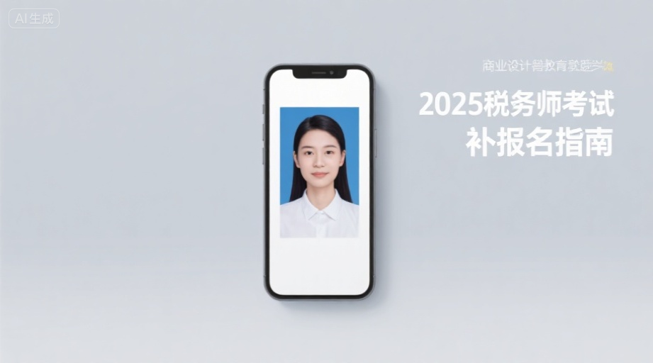 2026税务师补报名倒计时！证件照上传必过攻略+审核工具使用指南相关示意图1