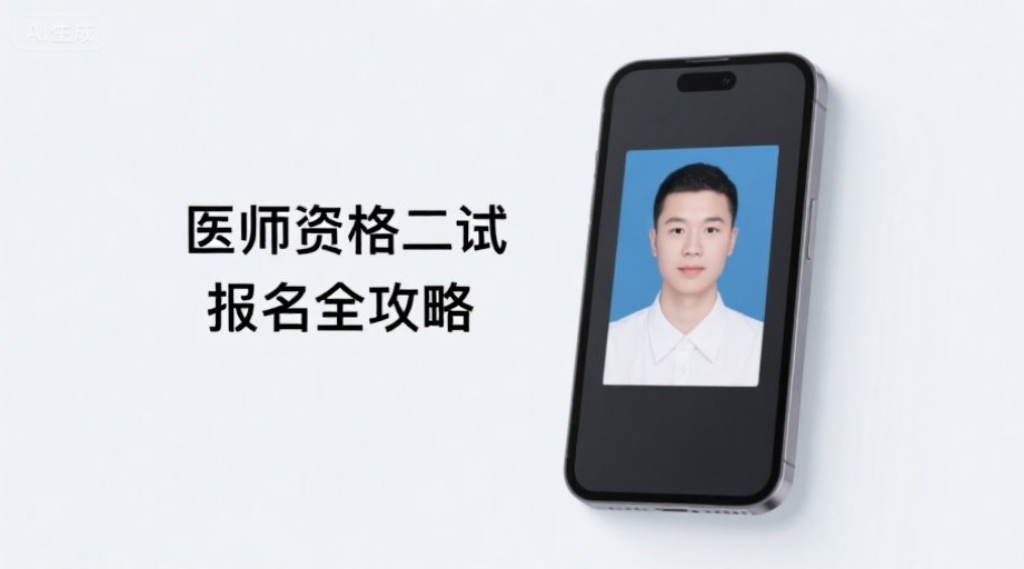 2026医师二试报名倒计时！照片上传避坑指南+全流程解析相关示意图1