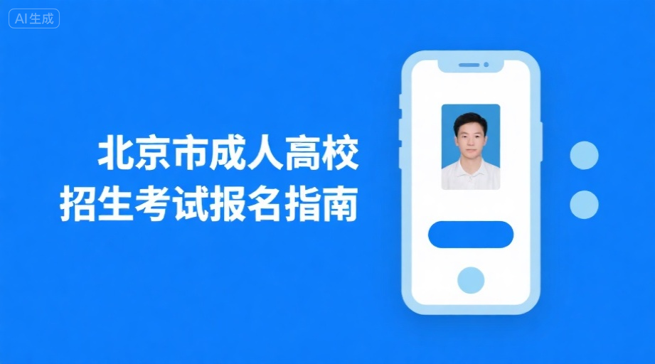 2026北京成考报名照上传总失败？这份通关攻略请收好！相关示意图1