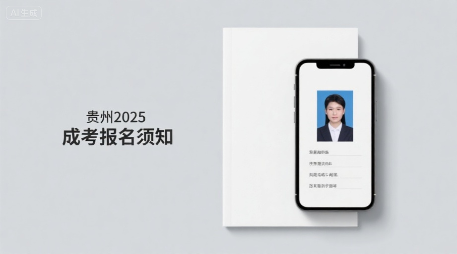 贵州2026成考报名照上传总失败？1分钟教你合规制作！相关示意图1