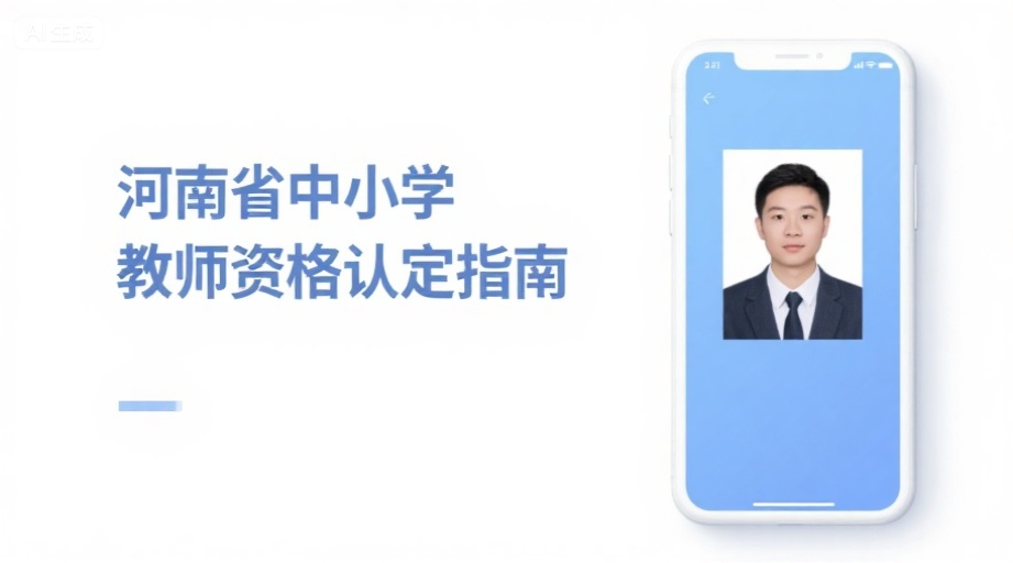 2026河南教资认定报名攻略：照片上传一次过审技巧相关示意图1