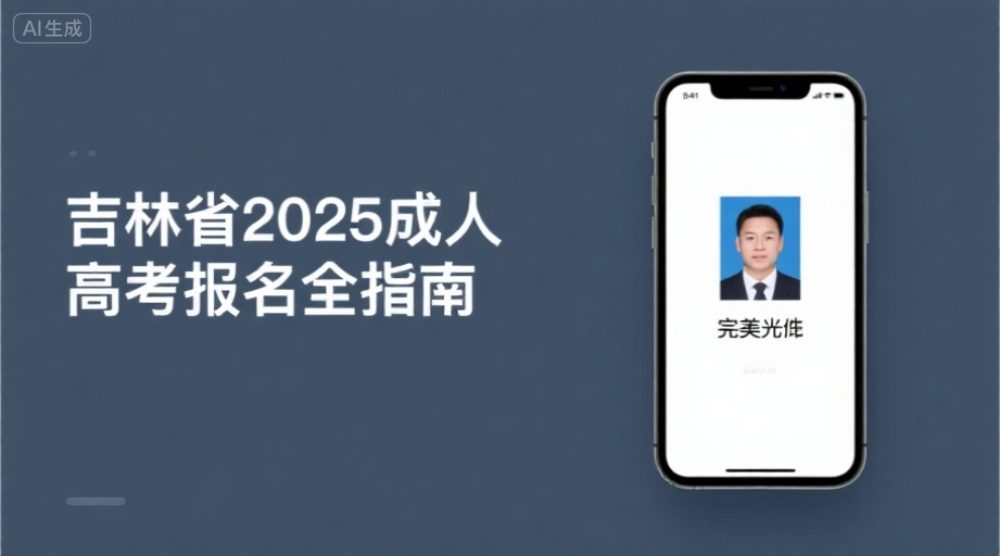 2026吉林成考报名照上传总失败？一招教你快速过审相关示意图1