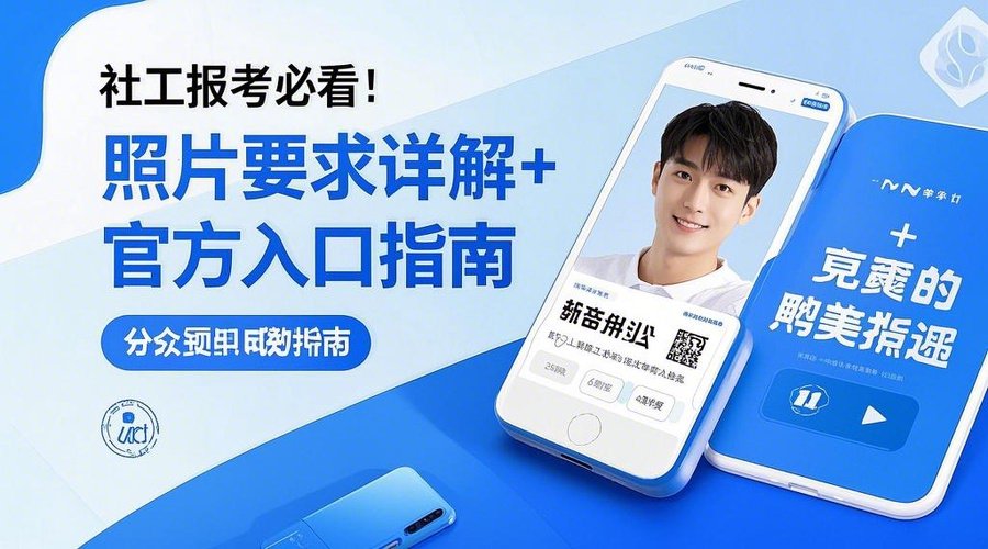 2026社会工作者考试报名全攻略：一键搞定证件照+智能审核相关示意图1