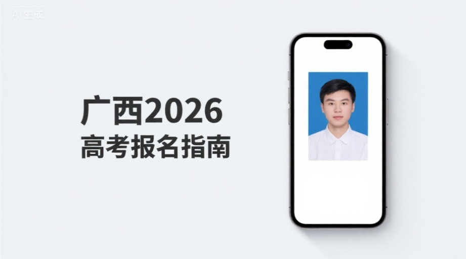 广西2026高考报名照片上传全攻略！一次通过审核技巧相关示意图1