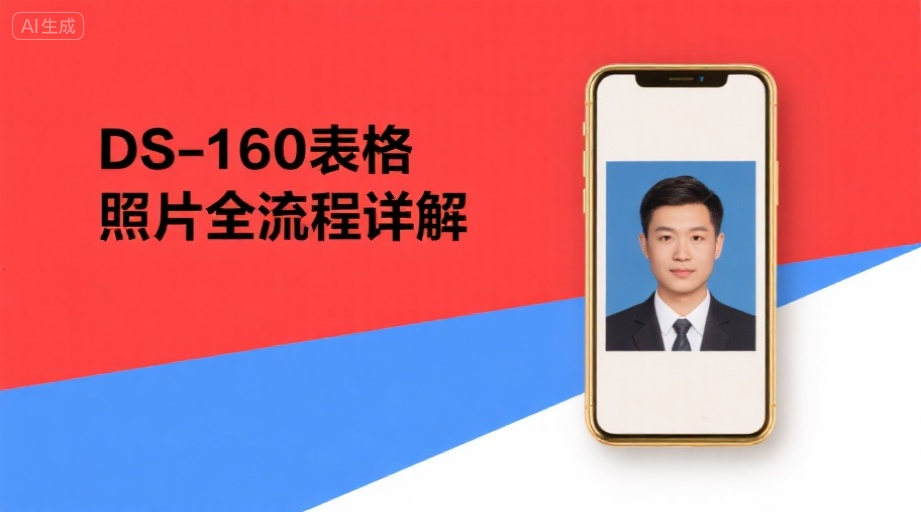 2026美国签证照保姆级攻略｜避坑指南+1小时出片技巧相关示意图1