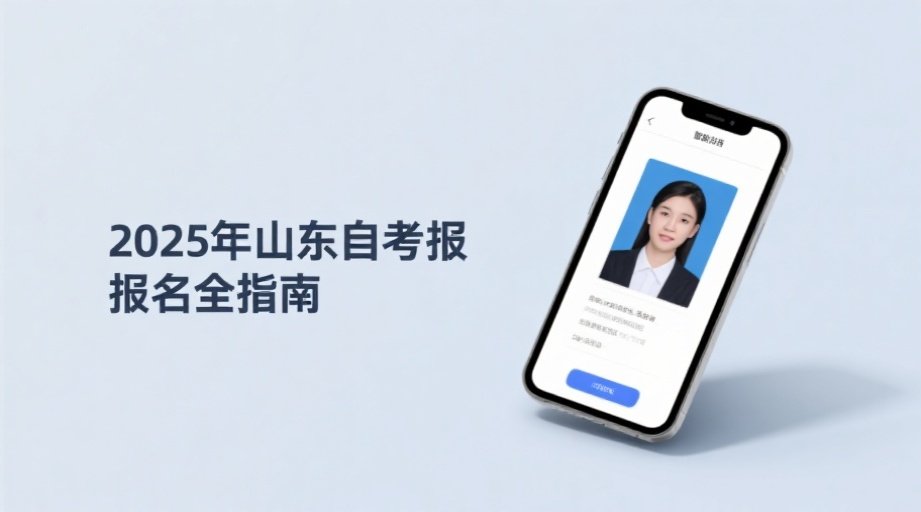 2026山东自考报名必看！避开照片审核雷区的通关秘籍相关示意图1