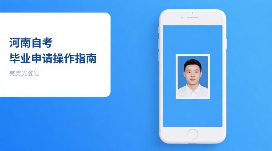2026河南自考毕业申请全攻略：证件照上传避坑指南来了！相关示意图1