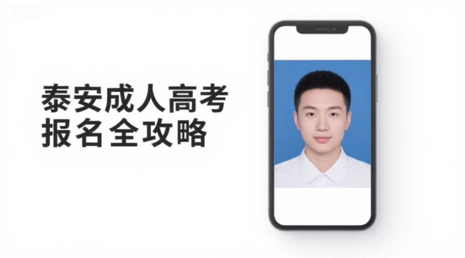 2026山东泰安成考报名启动！报名照上传必看避坑指南相关示意图1