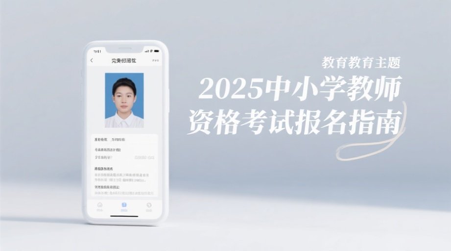 2026教资报名照上传总失败？手把手教你一次过审！相关示意图1
