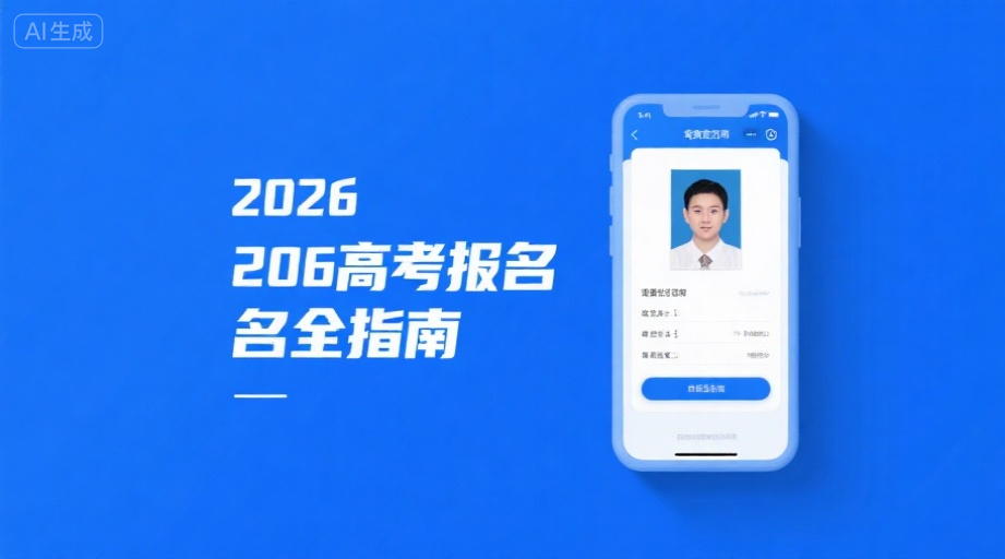 2026高考报名照总被拒？3分钟教你手机制作合规证件照相关示意图1