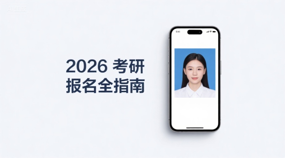 2026考研报名照上传必看！一键生成合规证件照攻略相关示意图1