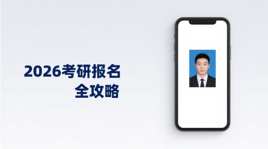 2026考研报名照超全指南！三步搞定审核必过相关示意图1