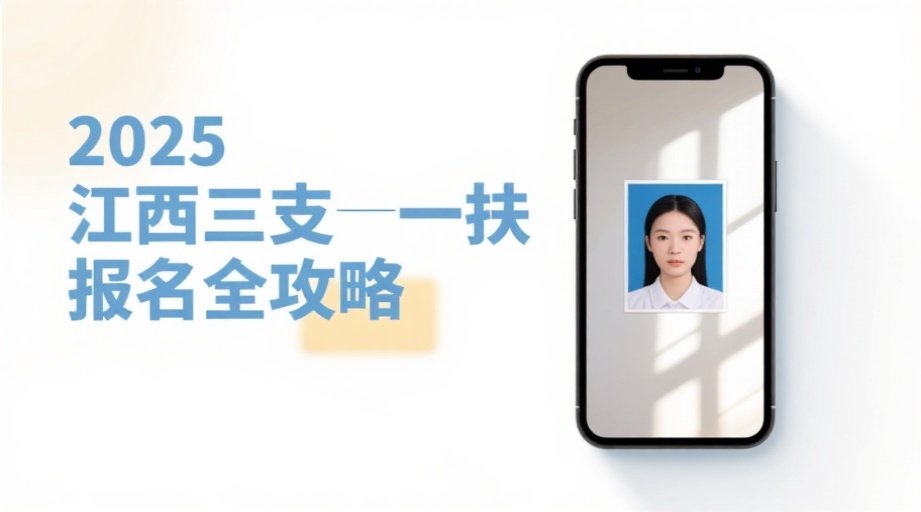 2026江西三支一扶报名照上传终极指南：附报名流程高清图解相关示意图1
