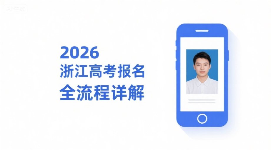 浙江省2026高考报名照上传不通过？超详细照片要求及手机制作攻略相关示意图1