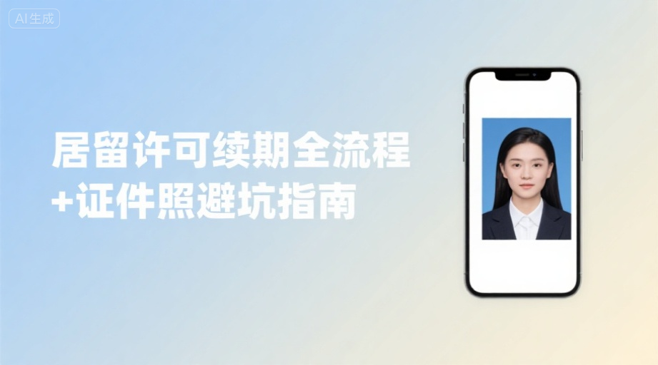 2026新版德国居留延期攻略｜手把手教你搞定‘魔鬼证件照’相关示意图1