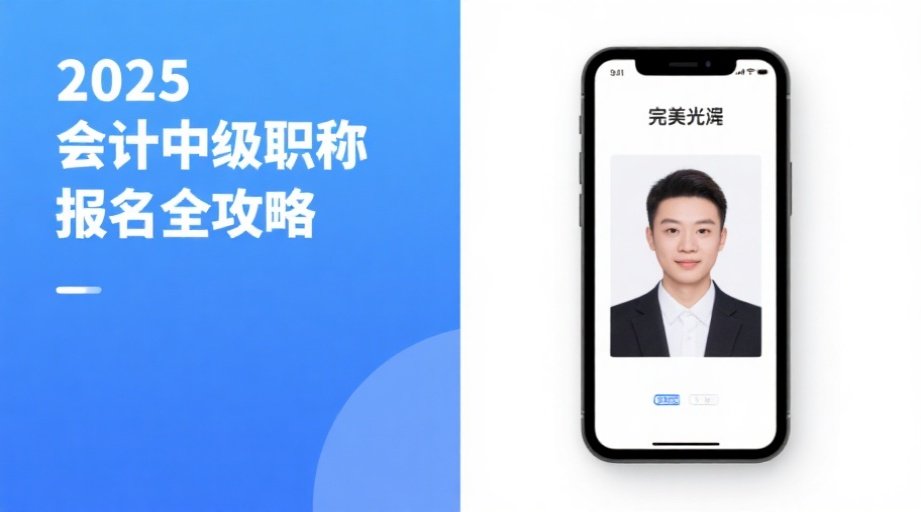 2026会计中级报名必看：证件照审核不通过？教你秒过技巧！相关示意图1
