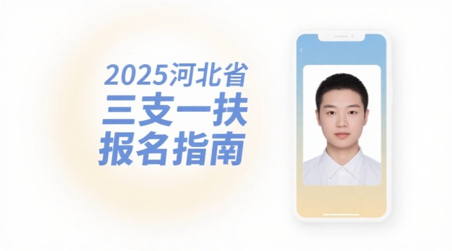 河北三支一扶报名照片上传不过？手把手教你快速过审相关示意图1