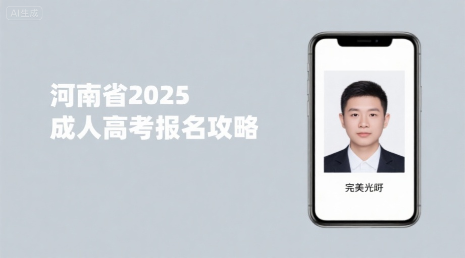 2026河南成人高考报名照上传总失败？一招教你快速过审相关示意图1
