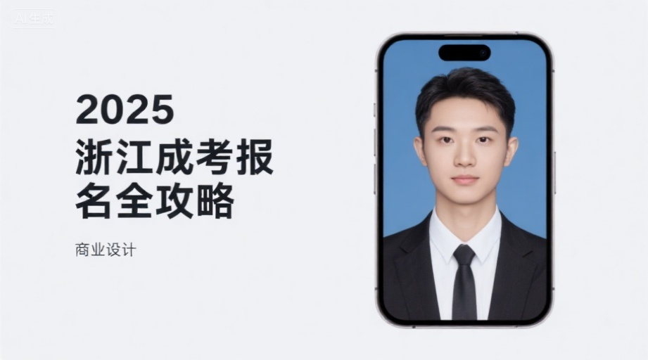 2026浙江成考报名照片总被拒？一招教你快速过审相关示意图1