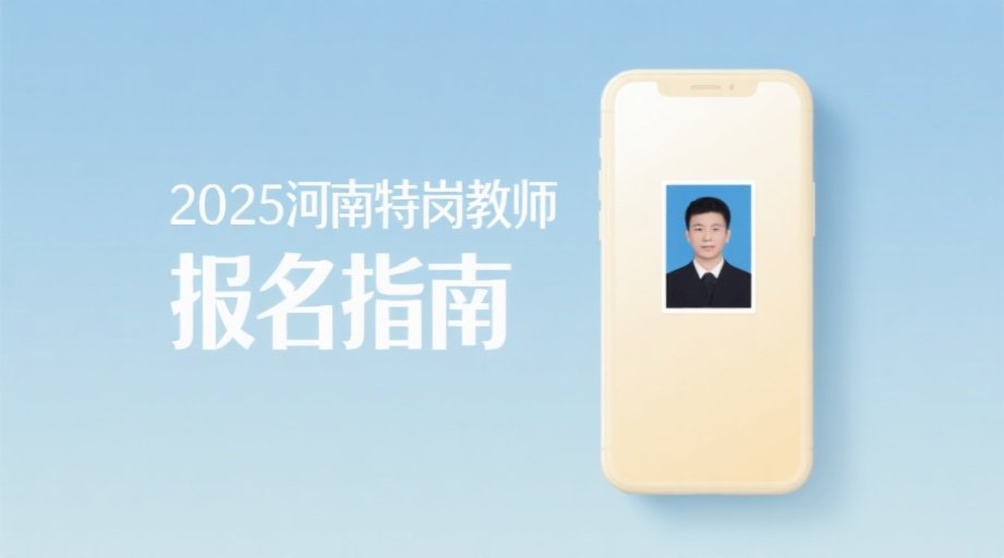 2026河南特岗教师报名照片总被拒？用这种方法1分钟搞定！相关示意图1