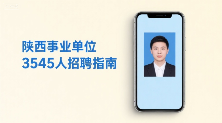 2026陕西事业单位报名全攻略：照片自动审核+流程图解相关示意图1