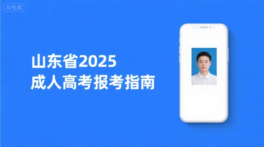 2026山东成人高考报名启动！证件照上传不过审？一键生成合规照片相关示意图1