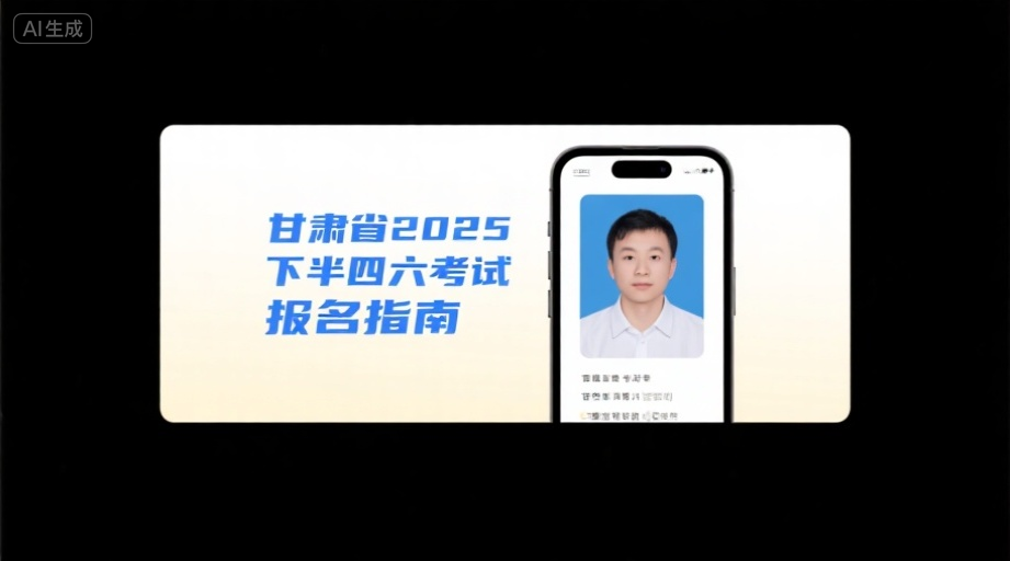 2026甘肃四六级报名必看！照片上传失败这样搞定相关示意图1