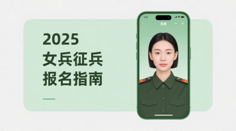 2026女兵征兵报名启动！照片上传一次过攻略在此相关示意图1