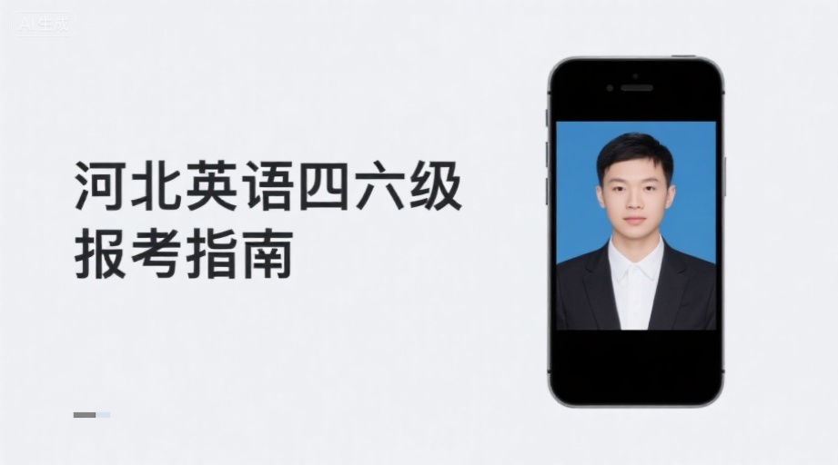 2026河北英语四六级报名攻略：证件照一键过审技巧揭秘相关示意图1