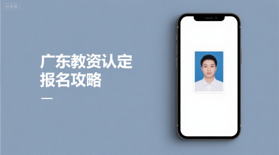 2026广东教资认定报名启动！照片上传不过审？手机一键搞定相关示意图1